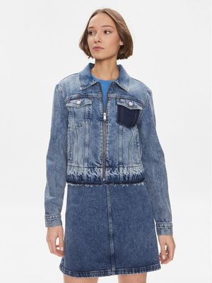 Kurtka damska casual Tommy Jeans ze sklepu: MODIVO w kategorii: Kurtki damskie - zdjęcie WP-EBWP-BKLVO-LN0_0000303126414