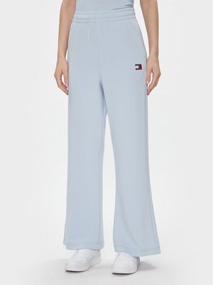 Spodnie damskie na lato Tommy Jeans ze sklepu: MODIVO w kategorii: Spodnie damskie - zdjęcie WP-EBWP-BKLVO-LN0_0000303127190