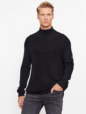 Calvin Klein Jeans - Sweter męski zimowy ze sklepu: MODIVO w kategorii: Swetry męskie - zdjęcie WP-EBWP-BKLVO-LN0_0000303135706