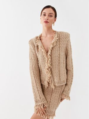 Sweter damski casual Twinset ze sklepu: MODIVO w kategorii: Swetry damskie - zdjęcie WP-EBWP-BKLVO-LN0_0000303140618