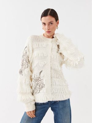 Sweter damski Twinset ze sklepu: MODIVO w kategorii: Swetry damskie - zdjęcie WP-EBWP-BKLVO-LN0_0000303141134