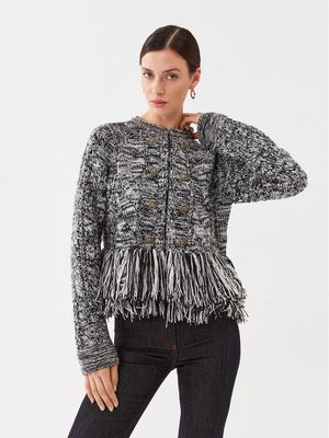 Sweter damski casualowy Twinset ze sklepu: MODIVO w kategorii: Swetry damskie - zdjęcie WP-EBWP-BKLVO-LN0_0000303141905