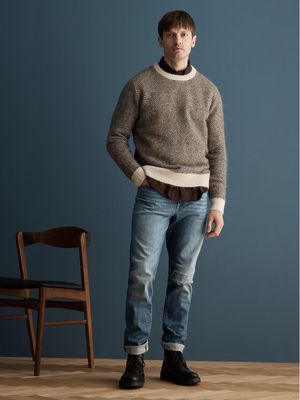Sweter męski casual Selected Homme ze sklepu: MODIVO w kategorii: Swetry męskie - zdjęcie WP-EBWP-BKLVO-LN0_0000303143343