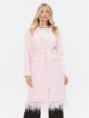Płaszcz damski jesienny casual Twinset ze sklepu: MODIVO w kategorii: Płaszcze damskie - zdjęcie WP-EBWP-BKLVO-LN0_0000303147242