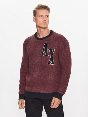 Sweter męski w nadruki casual Armani Exchange ze sklepu: MODIVO w kategorii: Swetry męskie - zdjęcie WP-EBWP-BKLVO-LN0_0000303148515