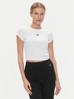 Calvin Klein Jeans - Bluzka damska ze sklepu: MODIVO w kategorii: Bluzki damskie - zdjęcie WP-EBWP-BKLVO-LN0_0000303161439