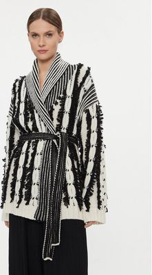 Twinset - Sweter damski ze sklepu: MODIVO w kategorii: Swetry damskie - zdjęcie WP-EBWP-BKLVO-LN0_0000303161736