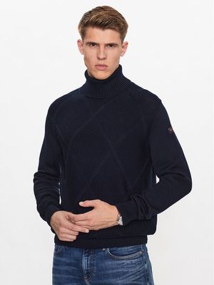 Sweter męski casual Paul&Shark ze sklepu: MODIVO w kategorii: Swetry męskie - zdjęcie WP-EBWP-BKLVO-LN0_0000303164379