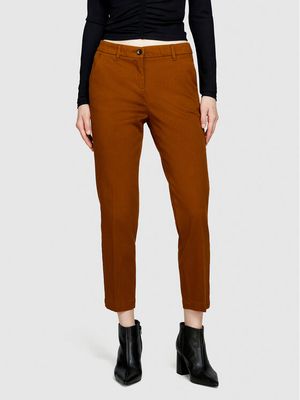 Spodnie damskie casual Sisley ze sklepu: MODIVO w kategorii: Spodnie damskie - zdjęcie WP-EBWP-BKLVO-LN0_0000303175221