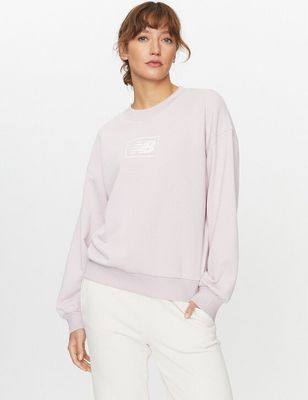 New Balance - Bluza damska jesienna ze sklepu: MODIVO w kategorii: Bluzy damskie - zdjęcie WP-EBWP-BKLVO-LN0_0000303176631