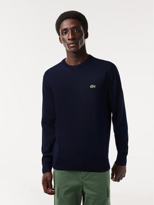 Sweter męski casual Lacoste ze sklepu: MODIVO w kategorii: Swetry męskie - zdjęcie WP-EBWP-BKLVO-LN0_0000303198121