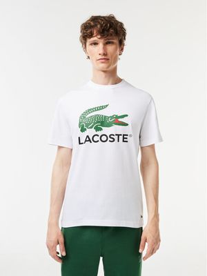 T-shirt męski na lato Lacoste ze sklepu: MODIVO w kategorii: T-shirty męskie - zdjęcie WP-EBWP-BKLVO-LN0_0000303202835