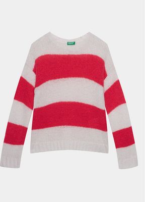 Sweter dziewczęcy United Colors Of Benetton ze sklepu: MODIVO w kategorii: Swetry dziewczęce - zdjęcie WP-EBWP-BKLVO-LN0_0000303220402