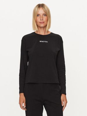 United Colors Of Benetton - Piżama casual gładka ze sklepu: MODIVO w kategorii: Piżamy damskie - zdjęcie WP-EBWP-BKLVO-LN0_0000303227777