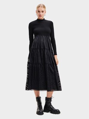 Desigual - Sukienka ze sklepu: MODIVO w kategorii: Sukienki - zdjęcie WP-EBWP-BKLVO-LN0_0000303233921
