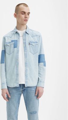 Levi's® - Koszula męska z klasycznym kołnierzykiem ze sklepu: MODIVO w kategorii: Koszule męskie - zdjęcie WP-EBWP-BKLVO-LN0_0000303238261