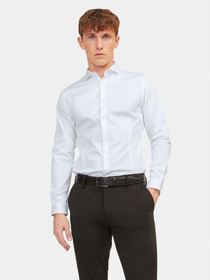 Koszula męska z kołnierzykiem button down Jack & Jones ze sklepu: MODIVO w kategorii: Koszule męskie - zdjęcie WP-EBWP-BKLVO-LN0_0000303257620