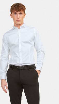 Koszula męska z kołnierzykiem button down Jack & Jones ze sklepu: MODIVO w kategorii: Koszule męskie - zdjęcie WP-EBWP-BKLVO-LN0_0000303257620
