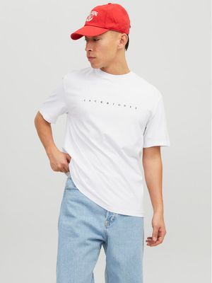 Jack & Jones - T-shirt męski casual ze sklepu: MODIVO w kategorii: T-shirty męskie - zdjęcie WP-EBWP-BKLVO-LN0_0000303263775