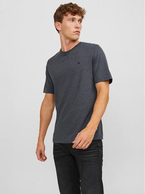 T-shirt męski casual Jack & Jones ze sklepu: MODIVO w kategorii: T-shirty męskie - zdjęcie WP-EBWP-BKLVO-LN0_0000303266295