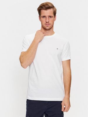 T-shirt męski casual Gant ze sklepu: MODIVO w kategorii: T-shirty męskie - zdjęcie WP-EBWP-BKLVO-LN0_0000303284190