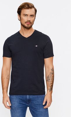 T-shirt męski wiosenny Gant ze sklepu: MODIVO w kategorii: T-shirty męskie - zdjęcie WP-EBWP-BKLVO-LN0_0000303284466