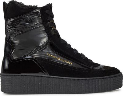 Botki na jesień Tommy Hilfiger ze sklepu: MODIVO w kategorii: Botki - zdjęcie WP-EBWP-BKLVO-LN0_0000303287603