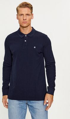 United Colors Of Benetton - T-shirt męski casual ze sklepu: MODIVO w kategorii: T-shirty męskie - zdjęcie WP-EBWP-BKLVO-LN0_0000303295073