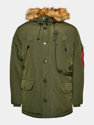Kurtka męska casual Alpha Industries ze sklepu: MODIVO w kategorii: Kurtki męskie - zdjęcie WP-EBWP-BKLVO-LN0_0000303300586