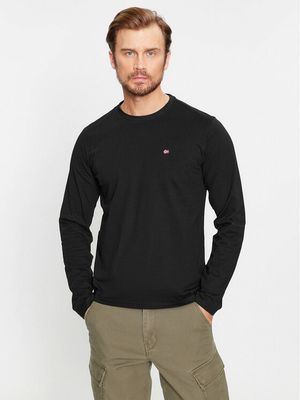 T-shirt męski Napapijri ze sklepu: MODIVO w kategorii: T-shirty męskie - zdjęcie WP-EBWP-BKLVO-LN0_0000303305611