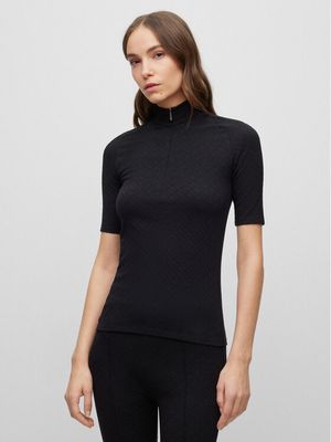 Bluzka damska casual BOSS ze sklepu: MODIVO w kategorii: Bluzki damskie - zdjęcie WP-EBWP-BKLVO-LN0_0000303312152