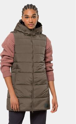 Kamizelka damska casual Jack Wolfskin ze sklepu: MODIVO w kategorii: Kamizelki damskie - zdjęcie WP-EBWP-BKLVO-LN0_0000303326685
