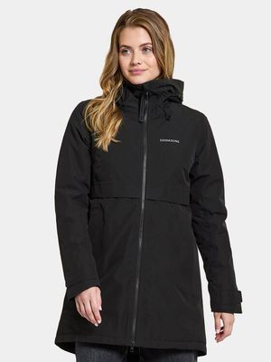 Parka damska klasyczna casual Didriksons ze sklepu: MODIVO w kategorii: Parki damskie - zdjęcie WP-EBWP-BKLVO-LN0_0000303341435