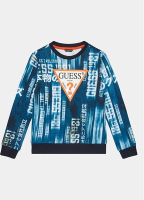 Bluza chłopięca na wiosnę Guess ze sklepu: MODIVO w kategorii: Bluzy chłopięce - zdjęcie WP-EBWP-BKLVO-LN0_0000303376512