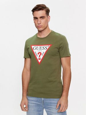 T-shirt męski Guess ze sklepu: MODIVO w kategorii: T-shirty męskie - zdjęcie WP-EBWP-BKLVO-LN0_0000303376611