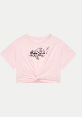 Pepe Jeans - Bluzka dziewczęca letnia ze sklepu: MODIVO w kategorii: Bluzki dziewczęce - zdjęcie WP-EBWP-BKLVO-LN0_0000303384869