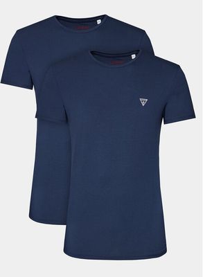 T-shirt męski casualowy Guess ze sklepu: MODIVO w kategorii: T-shirty męskie - zdjęcie WP-EBWP-BKLVO-LN0_0000303386146