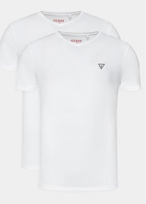 T-shirt męski na wiosnę Guess ze sklepu: MODIVO w kategorii: T-shirty męskie - zdjęcie WP-EBWP-BKLVO-LN0_0000303386214