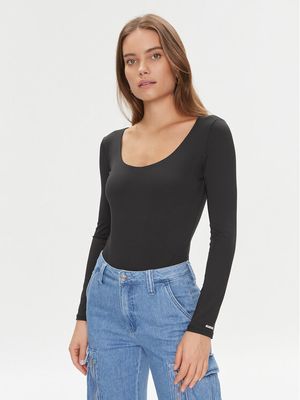Bluzka damska Guess ze sklepu: MODIVO w kategorii: Bluzki damskie - zdjęcie WP-EBWP-BKLVO-LN0_0000303388041