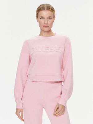 Bluza damska casualowa jesienna Guess ze sklepu: MODIVO w kategorii: Bluzy damskie - zdjęcie WP-EBWP-BKLVO-LN0_0000303388263