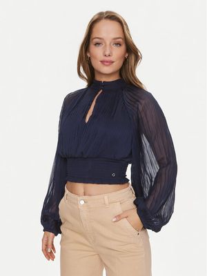 Bluzka damska Guess ze sklepu: MODIVO w kategorii: Bluzki damskie - zdjęcie WP-EBWP-BKLVO-LN0_0000303397692