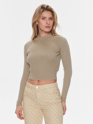 Sweter damski Guess ze sklepu: MODIVO w kategorii: Swetry damskie - zdjęcie WP-EBWP-BKLVO-LN0_0000303399740