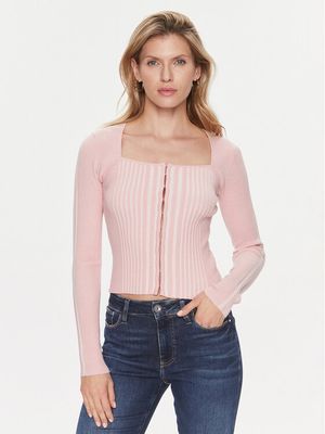 Sweter damski na zimę casual Guess ze sklepu: MODIVO w kategorii: Swetry damskie - zdjęcie WP-EBWP-BKLVO-LN0_0000303400330