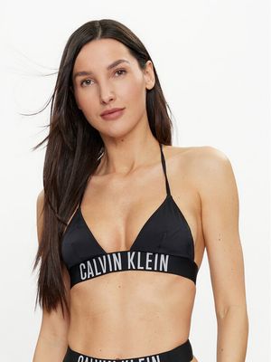 Strój kąpielowy z napisami casualowy Calvin Klein Swimwear ze sklepu: MODIVO w kategorii: Stroje kąpielowe - zdjęcie WP-EBWP-BKLVO-LN0_0000303405625