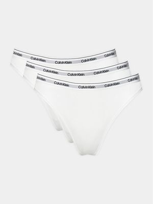 Majtki damskie z napisem Calvin Klein Underwear ze sklepu: MODIVO w kategorii: Majtki damskie - zdjęcie WP-EBWP-BKLVO-LN0_0000303412135