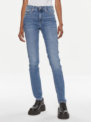 Calvin Klein Jeans - Jeansy damskie ze sklepu: MODIVO w kategorii: Jeansy damskie - zdjęcie WP-EBWP-BKLVO-LN0_0000303414269