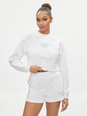 Bluza damska młodzieżowa Calvin Klein Jeans ze sklepu: MODIVO w kategorii: Bluzy damskie - zdjęcie WP-EBWP-BKLVO-LN0_0000303417499
