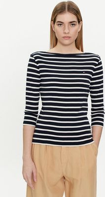 Bluzka damska Tommy Hilfiger ze sklepu: MODIVO w kategorii: Bluzki damskie - zdjęcie WP-EBWP-BKLVO-LN0_0000303419448