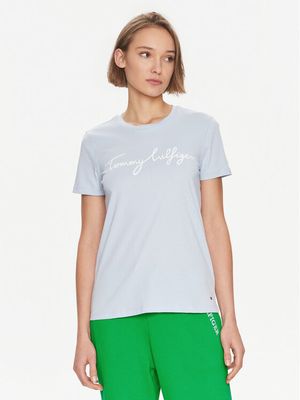 Bluzka damska wiosenna Tommy Hilfiger ze sklepu: MODIVO w kategorii: Bluzki damskie - zdjęcie WP-EBWP-BKLVO-LN0_0000303419646