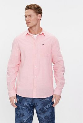 Koszula męska Tommy Jeans ze sklepu: MODIVO w kategorii: Koszule męskie - zdjęcie WP-EBWP-BKLVO-LN0_0000303421854